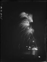 Fireworks, Lake Arrowhead, 1929