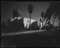 Mausoleum, Angeles Abbey Memorial Park, Compton, [1920s?]