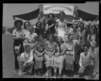 College students from Georgia Caravans Camps, Santa Monica, 1934