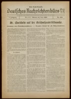 Deutsches Nachrichtenbüro. 5 Jahrg., Nr. 962, 1938 June 13, Erste Nacht-Ausgabe