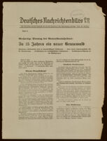 Deutsches Nachrichtenbüro. Map Supplement 5: Blatt 3