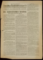 Deutsches Nachrichtenbüro. 5 Jahrg., Nr. 1590, 1938 October 3, Erste Morgen-Ausgabe