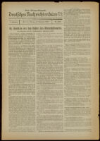 Deutsches Nachrichtenbüro. 5 Jahrg., Nr. 1852, 1938 November 14, Erste Morgen-Ausgabe
