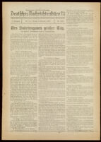 Deutsches Nachrichtenbüro. 5 Jahrg., Nr. 1976, 1938 December 2, Nachmittags- und Abend-Ausgabe
