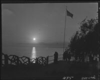 Sunset from Palisades Park, Santa Monica, 1928