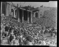 Crowd at La Fiesta de Los Angeles, Los Angeles Coliseum, September 1931