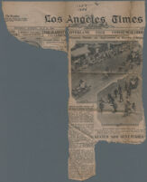 Los Angeles Times article about the Pioneer Days Parade, 1930/1931