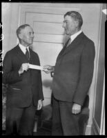 Golden Rule Foundation officials Charles Vickrey and Lincoln Wirt, [1932?]