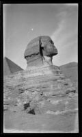 View of the Great Sphinx, taken during the filming of Contact, Jīzah, Egypt, 1932