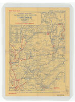 Automobile roads from Sacramento and Stockton to Lake Tahoe and vicinity