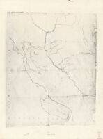 [Map of Central California showing route of Henry M. Naglee]