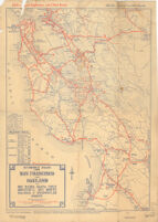 Automobile roads from San Francisco and Oakland to Big Basin, Santa Cruz, Monterey, Del Monte, Salinas and peninsula points