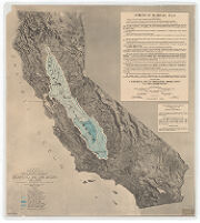 Map of California showing general plan for the reclamation of the entire Sacramento and San Joaquin Valleys
