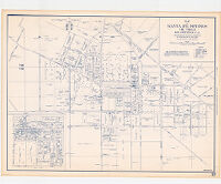 Map of Santa Fe Springs Oil Field, Los Angeles Co., Cal. / Department of Natural Resources, Division of Oil & Gas
