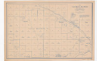 Map of Elk Hills Oil Field Kern County, CA