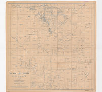 Map of Sunset Oil Field and Region to the South including San Emidio Kern County Calif.