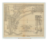 Industrial map of Los Angeles Harbor and vicinity