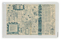 Sightseeing Map of Los Angeles and Hollywood