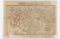 Automobile Road Map of Los Angeles and Adjacent Counties