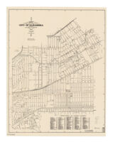 Map of the city of Alhambra, Los Angeles Co., Cal.