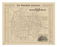 Map of Bakersfield, 1926