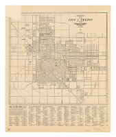 "Progressive" map of the city of Fresno