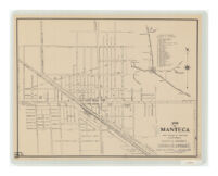 Map of Manteca San Joaquin County, California Manteca District Chamber of Commerce
