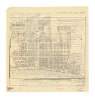 Map of the city of Long Beach, Los Angeles County, California