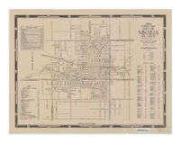 Street Map City of Visalia and Vicinity