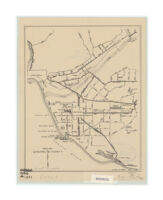 Road map of Oxnard and vicinity