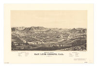 Bird's eye view of San Luis Obispo, Cal. 1877