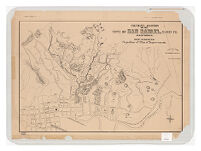 Coleman's Addition to the Town of San Rafael, Marin Co. California. Map Showing Projection of Plan of Improvements