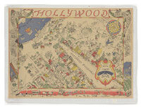 Hollywood : being a map of Hollywood from the best surveys of the time