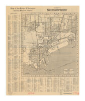 Map of San Pedro, Wilmington and the Harbor District