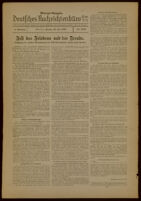 Deutsches Nachrichtenbüro. 6 Jahrg., Nr. 1076, 1939 July 21, Mittags-Ausgabe