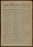 Deutsches Nachrichtenbüro. 6 Jahrg., Nr. 838, 1939 May 31, Abend-Ausgabe