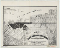 Map No. 3 of Salt Marsh Tide Lands Situate in the City & County of San Francisco