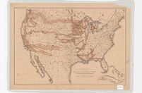 Map of the United States Exhibiting the Grants of Land Made by the General Government to Aid in the Construction of Railroads and Wagon Roads