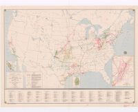 Principal Natural Gas Pipelines in the United States and Communities Served with Natura;, Manufactured, and Mixed Gas 1943