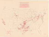 The Oil and Gas Journal's Map of Oil and Gasoline Trunk Pipe Lines