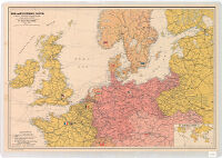 See- Land- Kriegs -Karte. Nördlicher Kriegsschauplatz