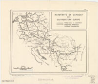 Waterways of Germany and southeastern Europe