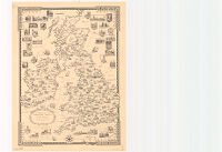 A pictorial map of the British Isles