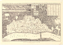 Hollar’s "exact surveigh" of the city of London, 1667 : (from the 1669 copy in the British Museum)