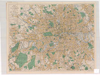 Bacon's Large Print Map of London and Suburbs
