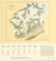 Map of the Mer de Glace of Chamouni and the Adjoining District from an Actual Survey in 1842 and 1850