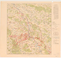 Meuse-Argonne offensive, map showing daily position of front line