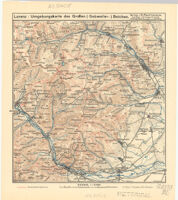 Lorenz: Umgebungskarte des Großen (Gebweiler-) Belchen.