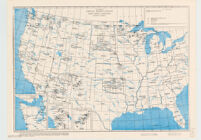 Map Showing Indian Reservations Under Federal Jurisdiction (Except Alaska)
