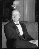 Dr. Walter Dill Scott, president of Northwestern University, 1929